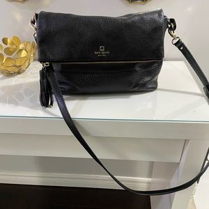 Black Kate Spade crossbody bag